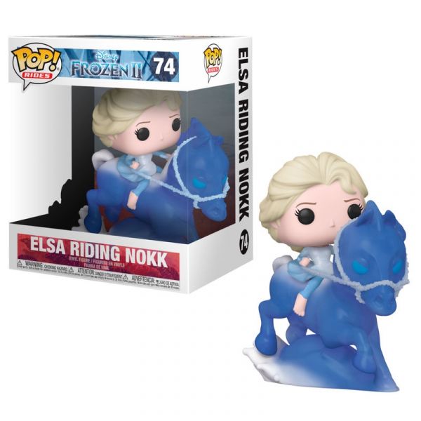 Funko POP! Disney: Frozen 2 - Elsa Riding Nokk #74