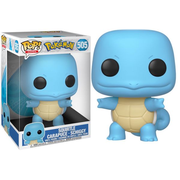 Funko POP! Games - Pokémon - Squirtle (Super Sized) #505