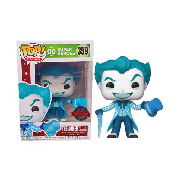 Funko POP! Heroes: DC Super Heroes - The Joker Jack Frost Exclusive #359