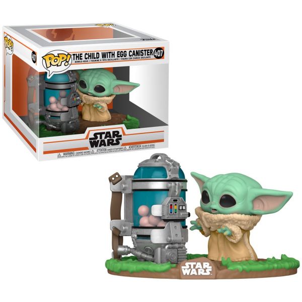 Funko POP! Star Wars :The Mandalorian Child with Canister #407