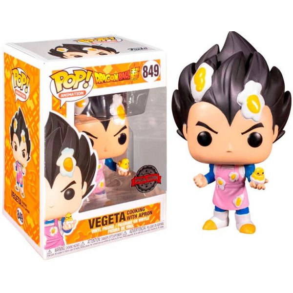 Funko POP! Animation: Dragon Ball Super - Vegeta Cooking with Apron (Exclusive) #849