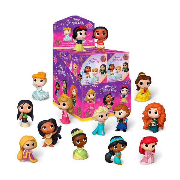 Figura Mystery Minis Disney Ultimate Princess 12 Unidades