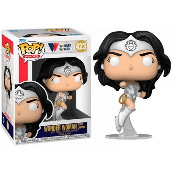 Funko POP! Heroes: Wonder Woman 80th Anniversary - Wonder Woman White Lantern #423