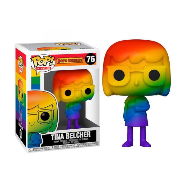 Funko POP! Animation: Bob's Burgers Pride - Tina Belcher Rainbow #76