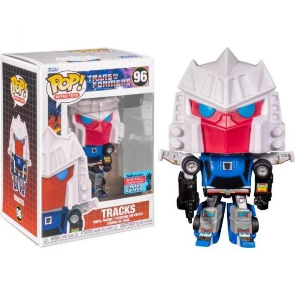 Funko POP! Movies: Transformers - Tracks (2021 Fall Convention) #96