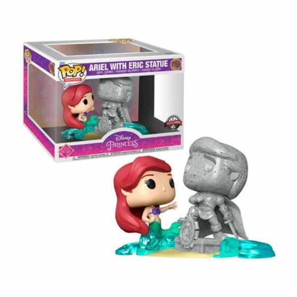 Funko POP! Moment: Disney - Ariel with Eric Statue