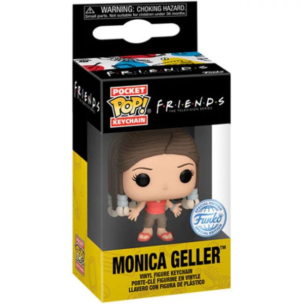 Funko Pocket Pop! Friends - Monica Geller c/ Tranças Exclusivo
