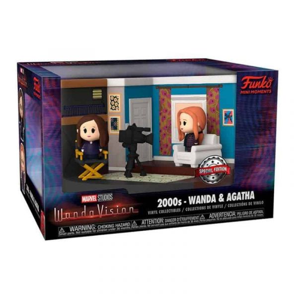Funko POP! Mini Moments: Marvel WandaVision 2000s Special Edition Wanda & Agatha