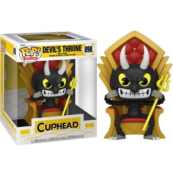 Funko POP! Deluxe: Cuphead - Devil's Throne #898