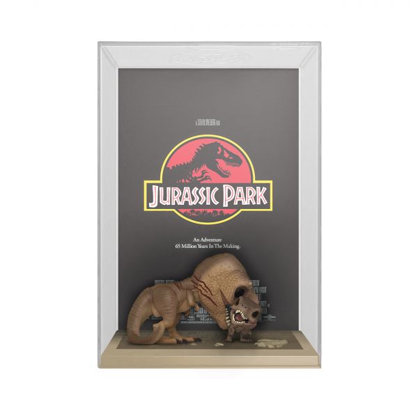 Funko POP! Movie Poster: Jurassic Park - Tyrannosaurus Rex & Velociraptor