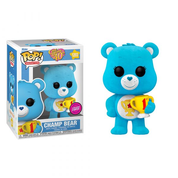 Funko POP! Animation: Care Bears 40th Anniversary - Champ Bear (Chase) #1203