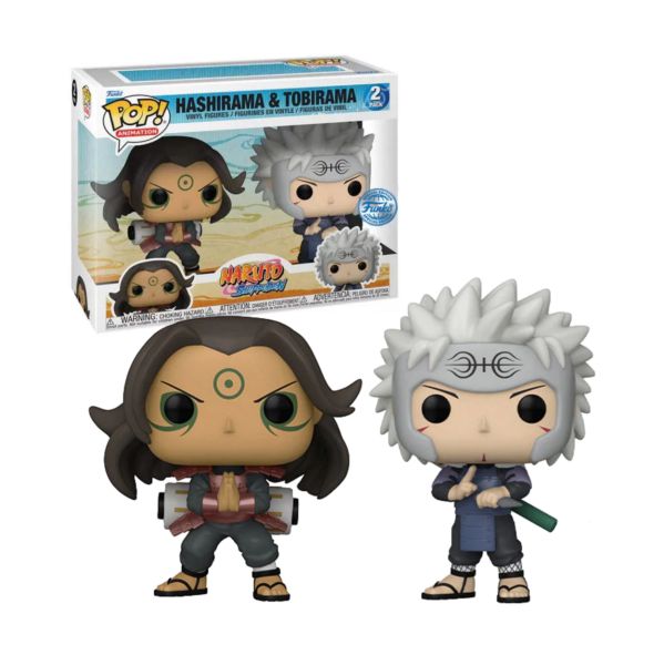 Funko POP! Animation: Naruto Shippuden - Hashirama & Tobirama (Funko Exclusive) #2 Pack