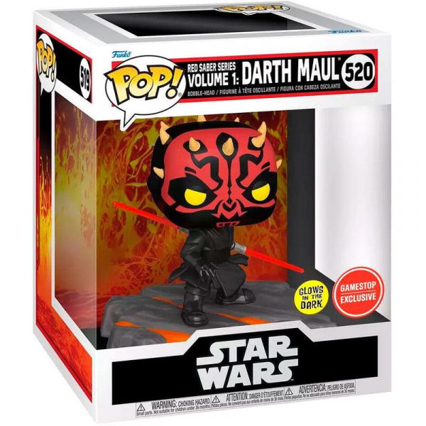 Funko POP! Star Wars - Red Saber Series Vol. 1 - Darth Maul # 520