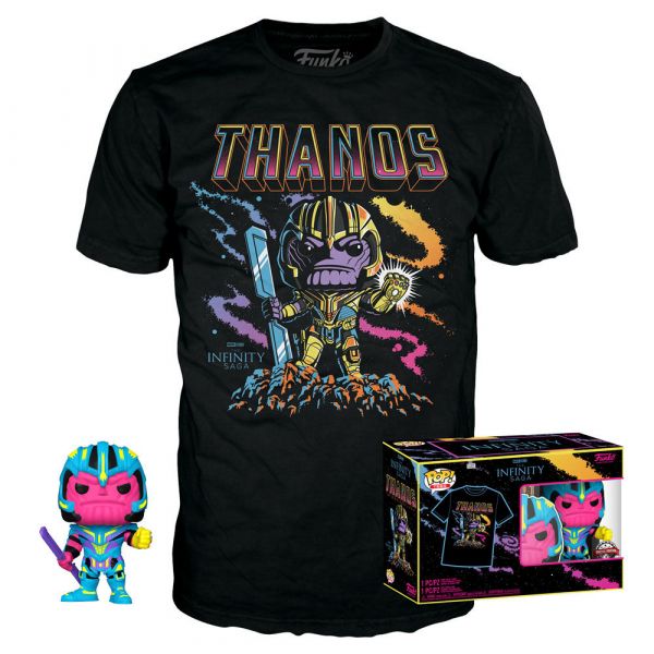 Funko POP! & Tee Thanos Blacklight S