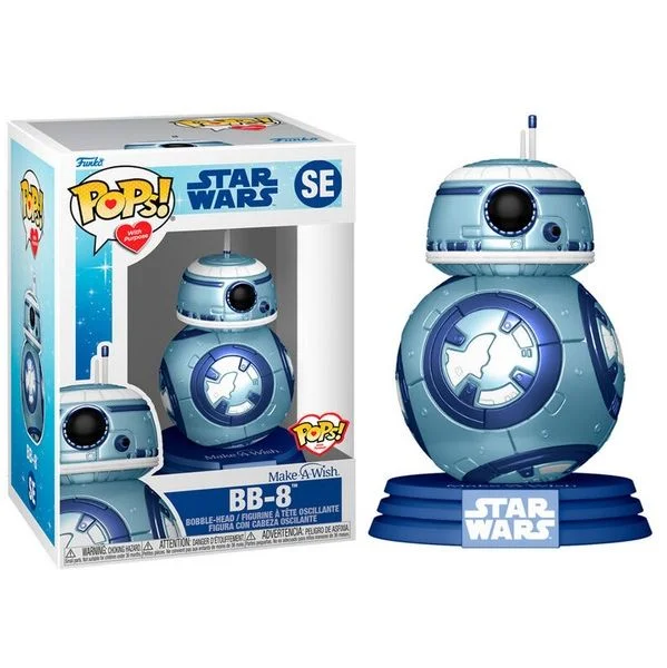 Funko POP! Star Wars Make a Wish - BB-8 (Metallic) #SE