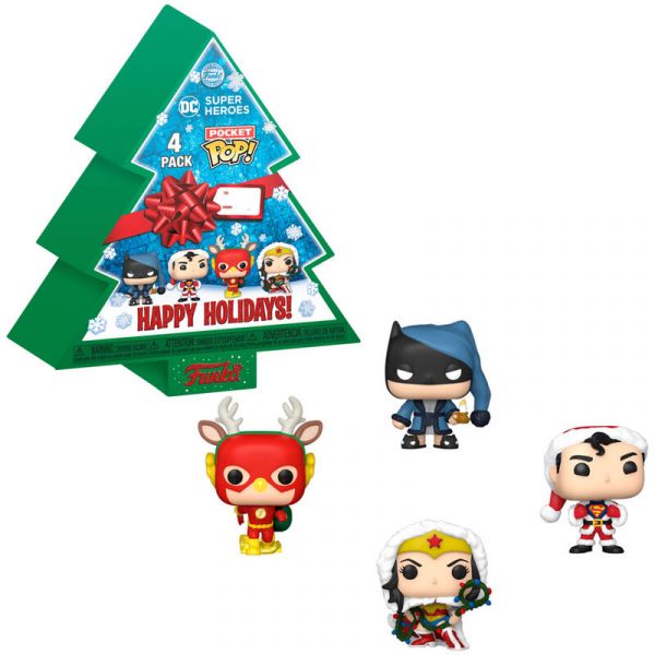 Funko POP! 4-Pack Pocket Happy