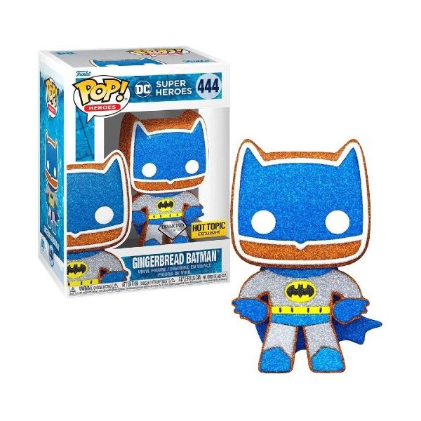 Funko POP! DC Super Heroes - Gingerbread Batman (Diamond Glitter) #444
