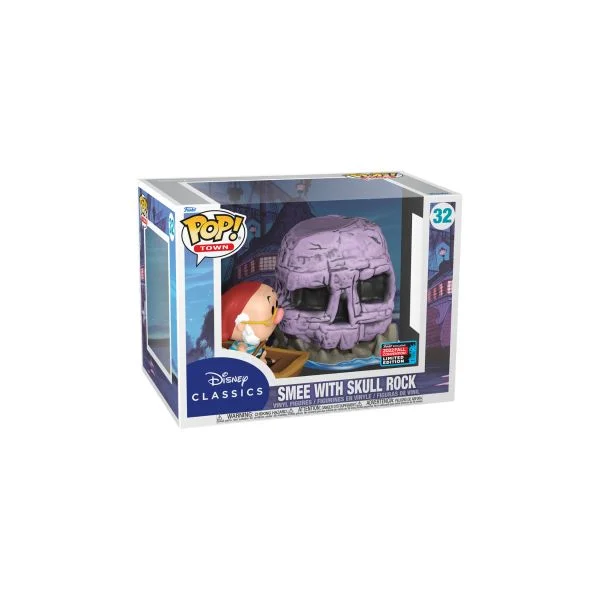 Funko POP! Town: Disney Classics - Peter Pan - Smee with Skull Rock (2022 Fall Convention) #32