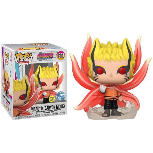 Funko Super POP! Animation: Boruto: Naruto Next Generations - Naruto (Baryon Mode) (GITD) (Special Edition) #1361