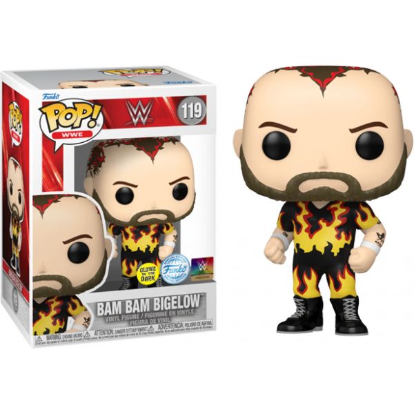 Funko POP! WWE - Bam Bam Bigelow (GITD) #119