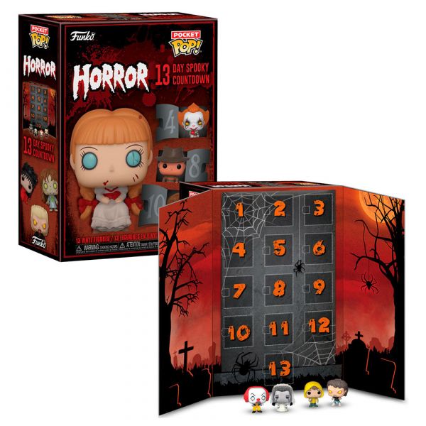 Calendário do Advento Funko: POP! Pocket - 13 Day Spooky Countdown 2023