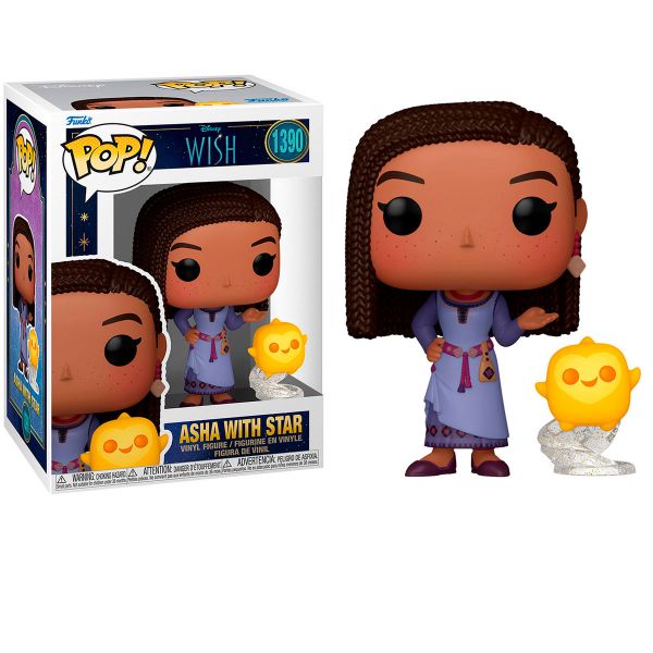 Funko POP! Disney Wish - Asha with Star #1390