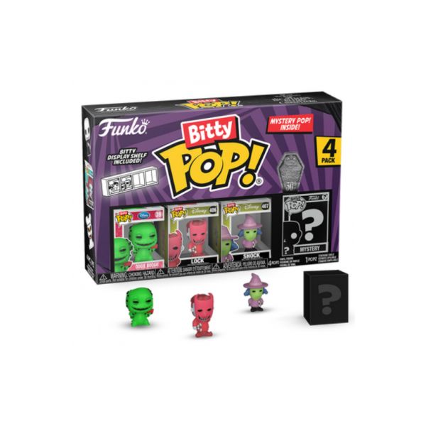 Funko Bitty POP! The Nightmare Before Christmas - Oogie Boogie (Pack de 4)