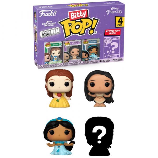 Funko Bitty POP! Disney Princess - Peasant Belle 4-Pack