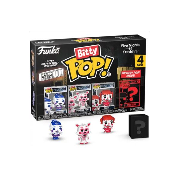 Funko Bitty POP! Five Nights at Freddy's - Ballora (Pack de 4)