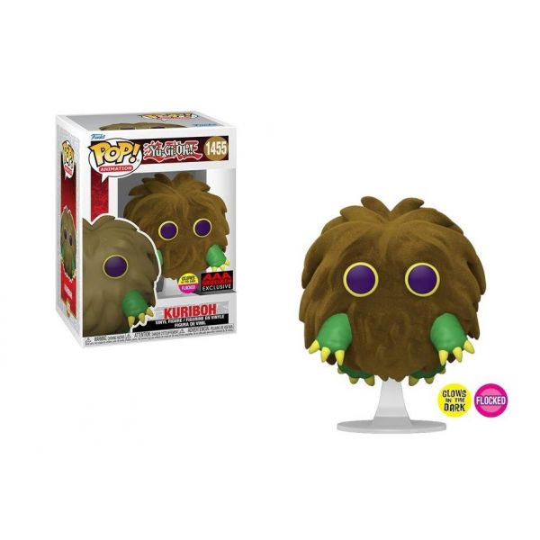 Funko POP! Animation: Yu-Gi-Oh - Kuriboh (Flocked) (GITD) #1455
