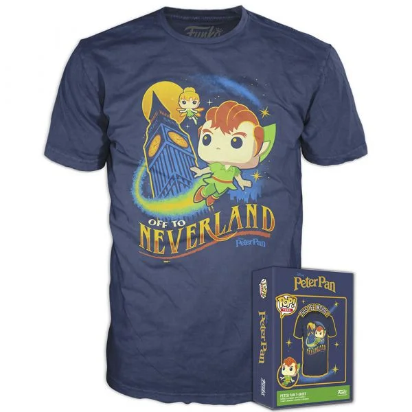 Funko POP! Boxed Tee: Peter Pan - Big Ben (M)