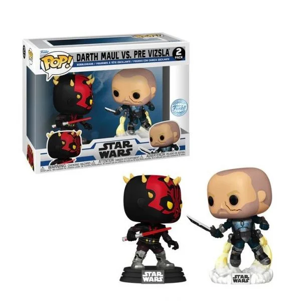 Funko POP! Star Wars - Darth Maul vs. Pre Vizsla (Funko Exclusive) #2Pack