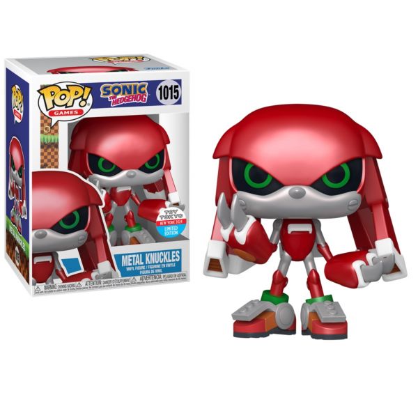Funko POP! Games: Sonic the Hedgehog - Metal Knuckles (NYCC 2024 Toy Tokyo Exclusive) #1015