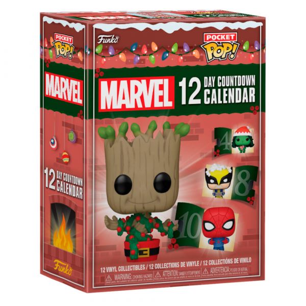 Funko Marvel 12 Dias Calendário do Advento