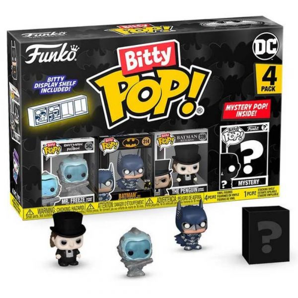 Funko Bitty Pop! DC Comics Batman 85th Anniversary - Mr. Freeze Series 3 Pack Multicor