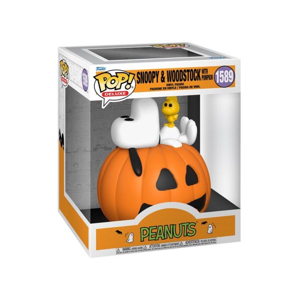 Funko POP! Peanuts - Snoopy & Woodstock With Pumpkin #1589