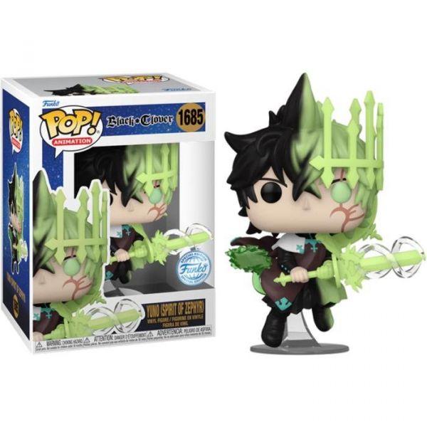 Funko POP! Animation: Black Clover - Yuno (Spirit of Zephyr) Exclusive #1685