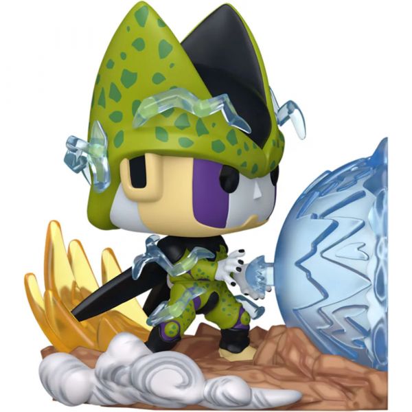 Funko POP! Deluxe Dragon Ball Z: Perfect Cell vs. Gohan (Build a Scene) #2222