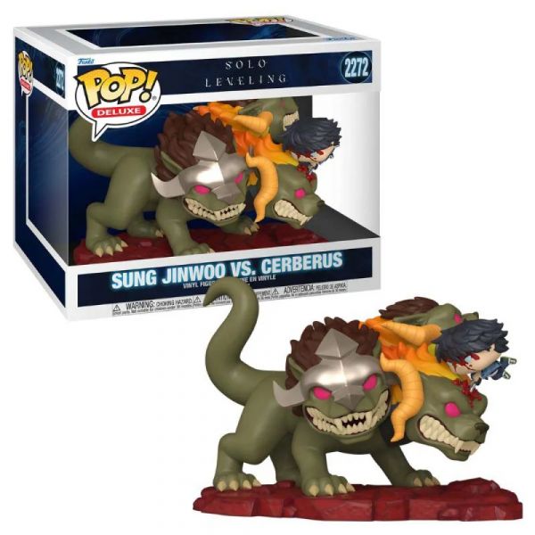 Funko POP! Deluxe: Solo Leveling - Sung Jinwoo Vs. Cerberus #2272