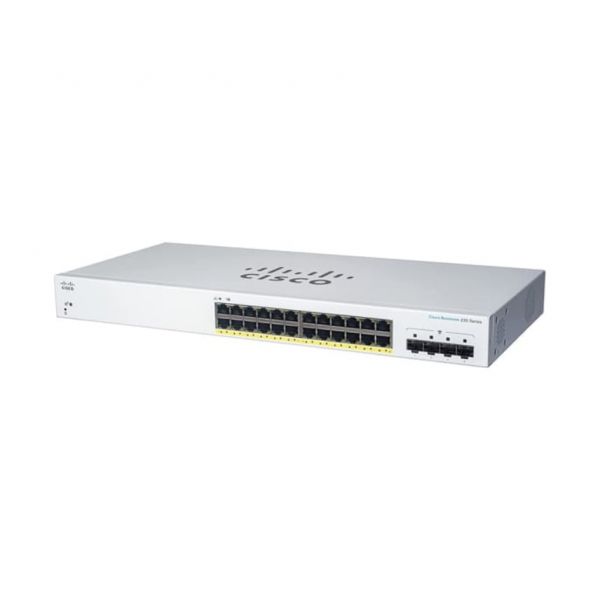 Cisco Switch Business 220 Series CBS220-24FP-4G Inteligente 24 X 10/10 - CBS220-24FP-4G-EU