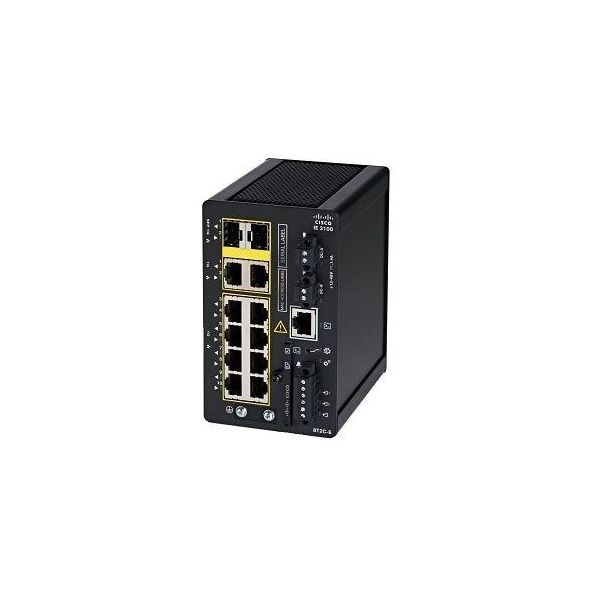 Cisco Interruptor 8 x 10/100/1000 + 2 x Gigabit combinado Cisco Catalyst IE3100 Rugged Series