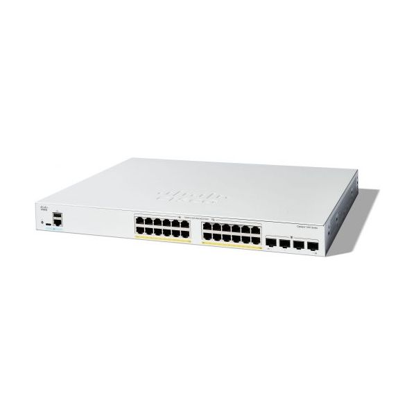 CISCO Interruptor Catalyst 1200-24FP-4G / L3 Inteligente / 24xPoE+