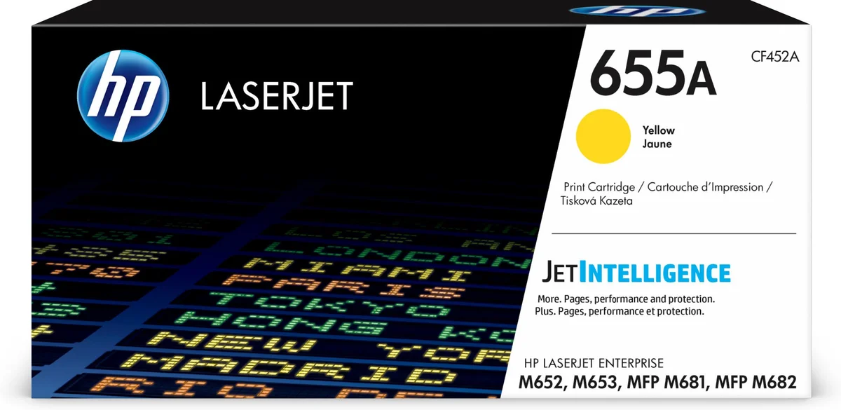 HP Toner LaserJet Original 655A Amarelo