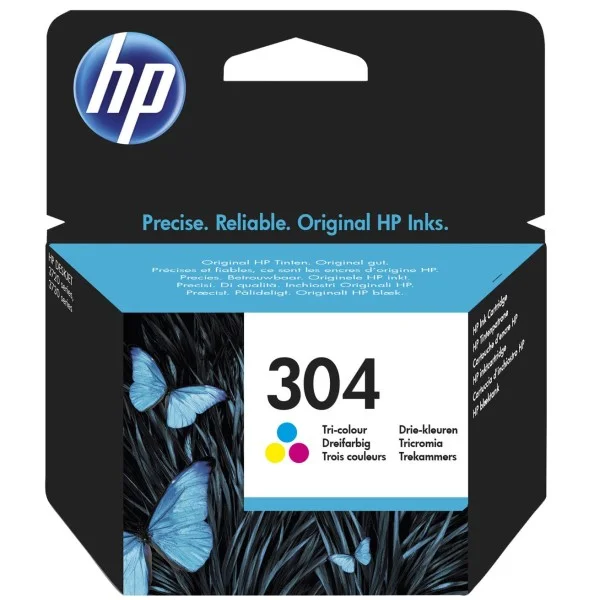 Tinteiro HP 304 Original Tricolor