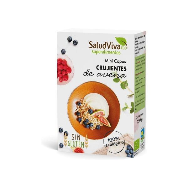 Salud Viva Mini Flocos Crocantes de Aveia Ecológica Bio 250g