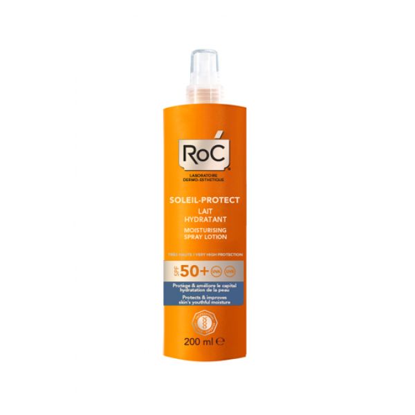 Protetor Solar RoC Soleil Protect Moisturising Spray Lotion SPF50+ 200ml