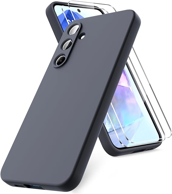 Capa Samsung Galaxy A57 5G Silicone Líquido com 2 Películas
