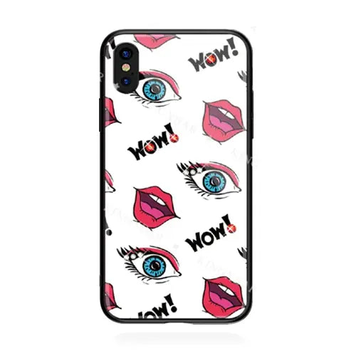 Capa Apple iPhone 6 Plus / 6s Plus (Olhos e Lábios)