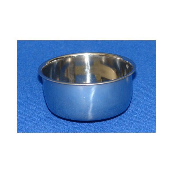 Atropical Comedouro Inox 12cm C/parafuso P/poleiro de Papagaio