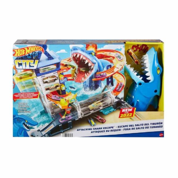 Hot Wheels City - Ataque de Tubarão 6+